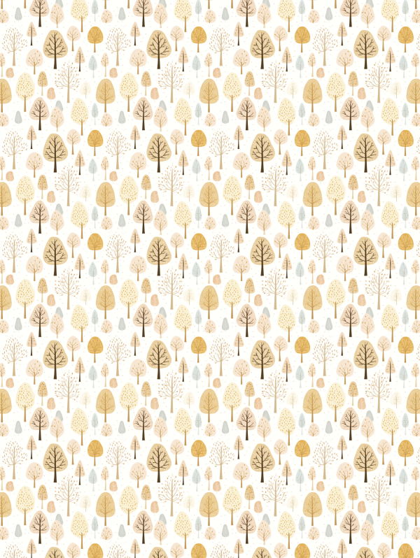 Pantoufles à velcro - Forêt d'automne